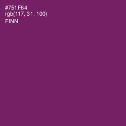 #751F64 - Finn Color Image