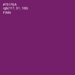 #751F6A - Finn Color Image