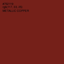 #752119 - Metallic Copper Color Image