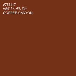 #753117 - Copper Canyon Color Image