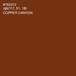 #753312 - Copper Canyon Color Image