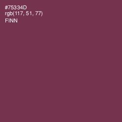 #75334D - Finn Color Image