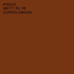 #753412 - Copper Canyon Color Image