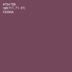 #75475B - Ferra Color Image