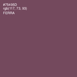 #75495D - Ferra Color Image