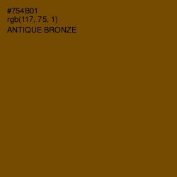 #754B01 - Antique Bronze Color Image