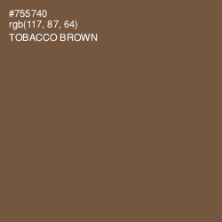 #755740 - Tobacco Brown Color Image