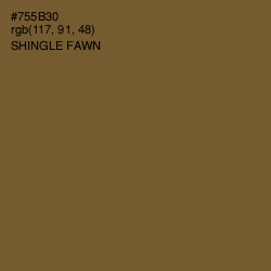 #755B30 - Shingle Fawn Color Image