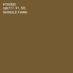 #755B32 - Shingle Fawn Color Image