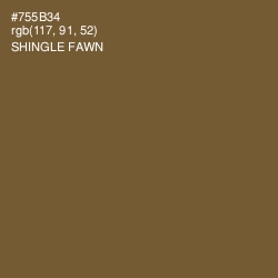 #755B34 - Shingle Fawn Color Image