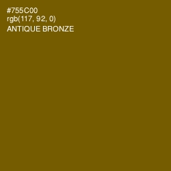 #755C00 - Antique Bronze Color Image