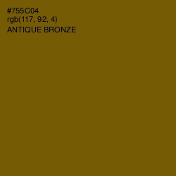 #755C04 - Antique Bronze Color Image