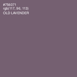 #756071 - Old Lavender Color Image