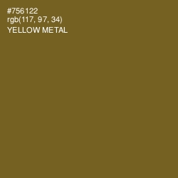 #756122 - Yellow Metal Color Image