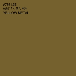 #75612E - Yellow Metal Color Image