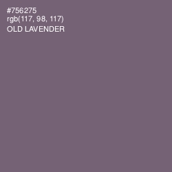 #756275 - Old Lavender Color Image