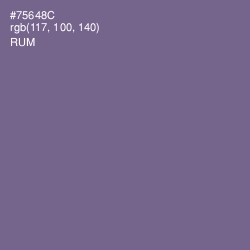 #75648C - Rum Color Image