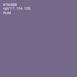 #75688B - Rum Color Image