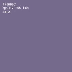 #75698C - Rum Color Image
