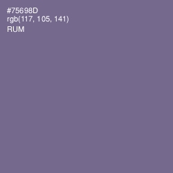 #75698D - Rum Color Image