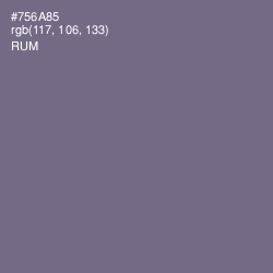 #756A85 - Rum Color Image