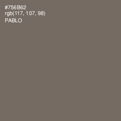 #756B62 - Pablo Color Image