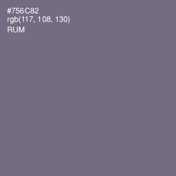 #756C82 - Rum Color Image