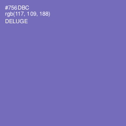 #756DBC - Deluge Color Image