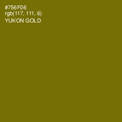 #756F06 - Yukon Gold Color Image