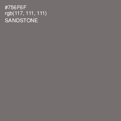 #756F6F - Sandstone Color Image