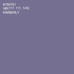 #756F91 - Kimberly Color Image