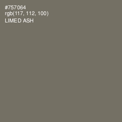 #757064 - Limed Ash Color Image