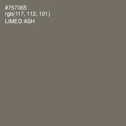 #757065 - Limed Ash Color Image