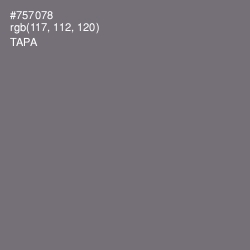 #757078 - Tapa Color Image