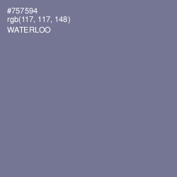 #757594 - Waterloo  Color Image