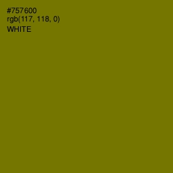 #757600 - Olivetone Color Image