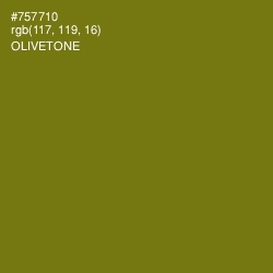 #757710 - Olivetone Color Image