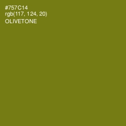 #757C14 - Olivetone Color Image