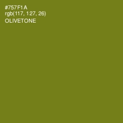 #757F1A - Olivetone Color Image