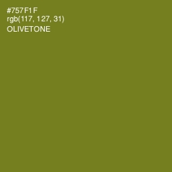 #757F1F - Olivetone Color Image