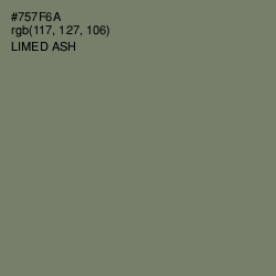 #757F6A - Limed Ash Color Image