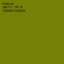 #758104 - Trendy Green Color Image