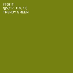 #758111 - Trendy Green Color Image