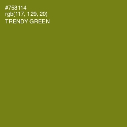 #758114 - Trendy Green Color Image