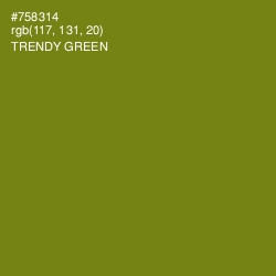 #758314 - Trendy Green Color Image