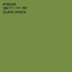 #758D45 - Glade Green Color Image