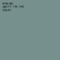 #75918E - Oxley Color Image