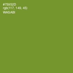 #75952D - Wasabi Color Image