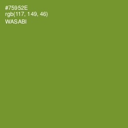 #75952E - Wasabi Color Image