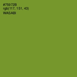 #75972B - Wasabi Color Image